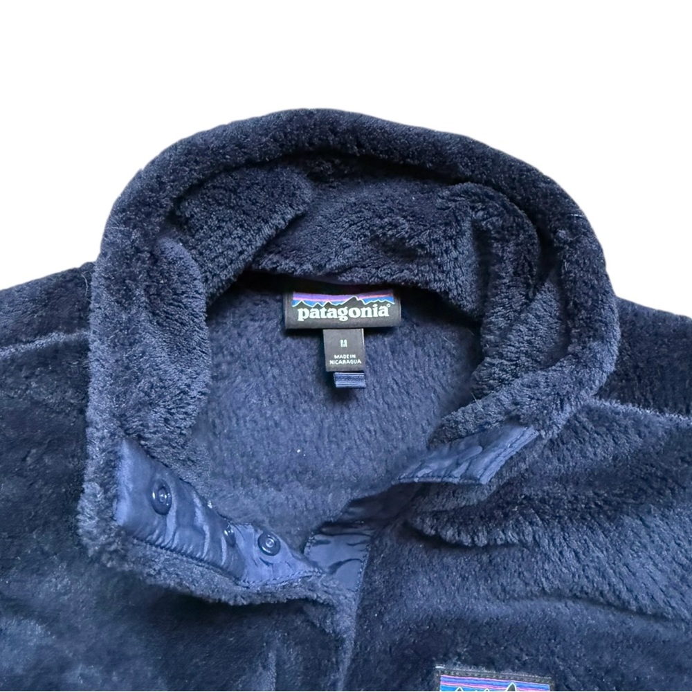 Patagonia - Women’s Re-Tool Snap-T Pullover Fleece Jacket - Blue - Medium - Picture 4 of 7